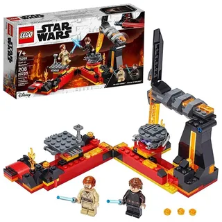 LEGO 75269 Star Wars Duell auf Mustafar, Die Rache der Sith, Spielset mit Anakin Skywalker und Obi-Wan Kenobi Minifiguren