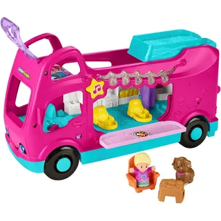 Fisher-Price® Spielzeug-Auto Little People Barbie Little Dreamcamper Wohnmobil-Spielset, mit Licht und Sound bunt