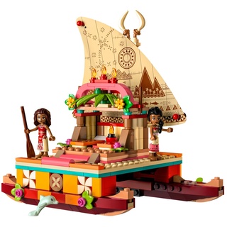 LEGO® Spielbausteine LEGO Disney Princess 43210 Vaianas Katamaran, (Set, 321 St., Unterhaltung) bunt