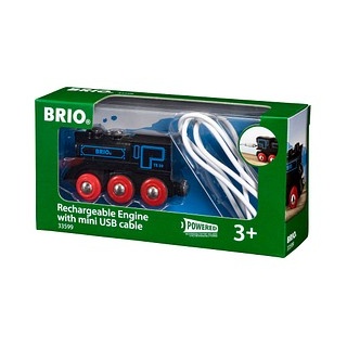 BRIO® Schwarze Akku-Lok 33599 Spielzeugeisenbahnen