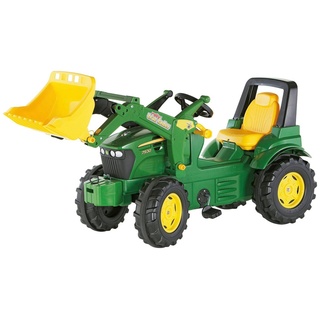 rolly toys® Tretfahrzeug John Deere 7930, Kindertraktor mit Lader grün