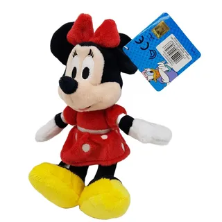 Minnie Maus Red Dress 20 cm Disney Plüschtier Micky Maus Donald Duck Pluto Minnie Maus Kuscheltier