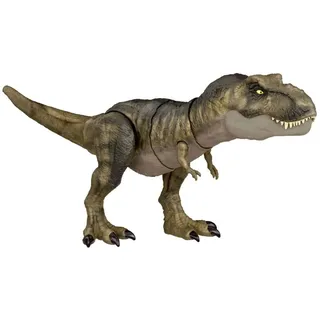 Mattel HDY56 - Jurassic World - Fressender Kampfaction T-Rex