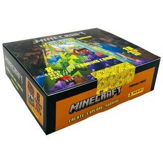 Panini Minecraft Sammelkarten - Create, Explore, Survive - Trading Cards (Box mit 18 Packs)