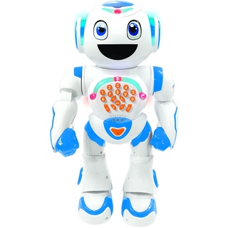 Lexibook Powerman Star ROB85NL niederländischer Roboter, ferngesteuert, Spricht und Gehen, programmierbar, STEM für Kinder 4+