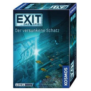 Kosmos Kartenspiel EXIT - Der versunkene Schatz, ab 10 Jahre, 1-4 Spieler
