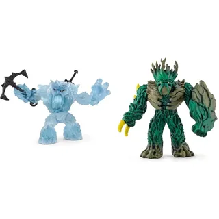 SCHLEICH 70146 Spielfigur - Eisgigant (Eldrador Creatures), Mix & 70151 Spielfigur -Dschungelherrscher Eldrador Creatures, Mehrfarbig