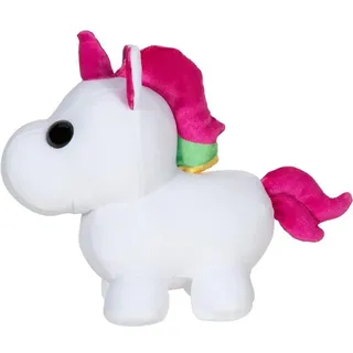 Adopt Me AME0001 Einhorn Weiß Roblox Stofftier Plüschtier 20cm