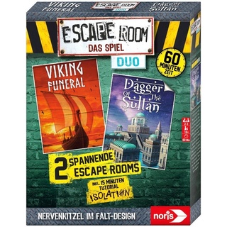Noris Spiel, Familienspiel Escape Room Das Spiel Duo 3 606101945
