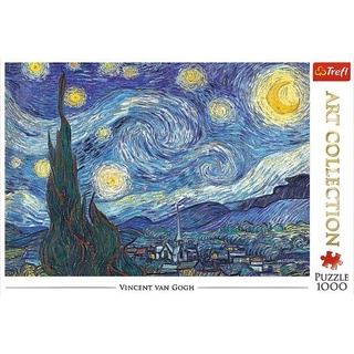 Trefl - Puzzle - Art Collection - Vincent van Goch / Die Sternennacht, 1000 Teile