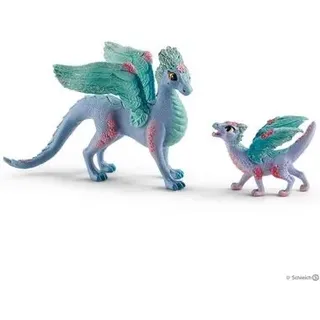 SCHLEICH 70592 Blütendrache und Baby