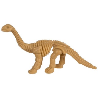 Marabellas Shop Spielfigur Dinosaurier Fossilien ca. 4 x 8 cm Ausgrabungsset Dino Skelett, verschiedene Modelle beige Brontosaurus
