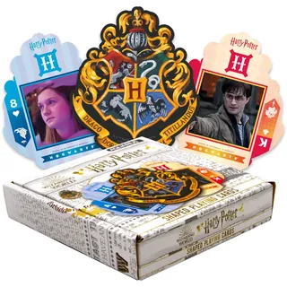 AQUARIUS Harry Potter Form Spielkarten - Harry Potter Motto Kartenspiel für Ihre Favoriten Karte Spiele - Offiziell Lizenziert Handelsware & Collectibles