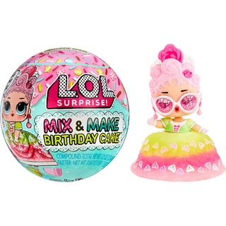 L.O.L. SURPRISE! Kreativset L.O.L. Surprise Mix & Mix Birthday Cake, inkluisve Puppe bunt