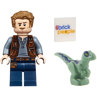 LEGO Jurassic World Fallen Kingdom - Owen Grady and Blue from Set 10757