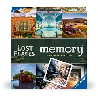 Ravensburger 23499 Collector's memory® Lost Places - Das weltbekannte Gedächtnisspiel, das 2 bis 8 Spieler ab 6 Jahren an einige der schönsten Lost Pl