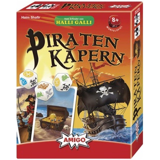 Piraten Kapern Kartenspiel von Amigo - Spannendes Piratenspiel ab 8 Jahren