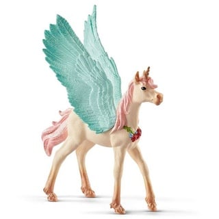 Schleich® Spielfigur SCHLEICH - Bayala, Schmuckeinhorn-Pegasus Fohlen