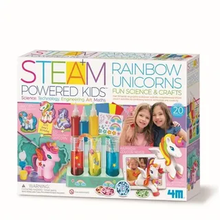 STEAM POWERED KIDS / Rainbow Color Unicorn Science