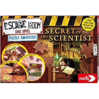 Noris Spiel, Familienspiel Escape Room Puzzle Secret Of The Scientist 606101966
