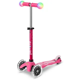 Micro Mobility Mini Micro Deluxe Magic, Kinder, Klassischer Roller, Beide Geschlechter, Asphalt, 50 kg, 3 Rad/Räder - Rosa