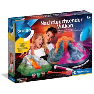 Clementoni Galileo Fun Nachtleuchtender vulkan, Vulkan, Vulkanologie, 8 Jahr(e)