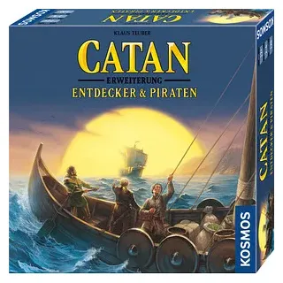 KOSMOS Catan - Erweiterung - Entdecker und Piraten Brettspiel