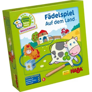 Haba Lernspielzeug Kleinkindwelt Fädelspiel Auf dem Land 1005580001