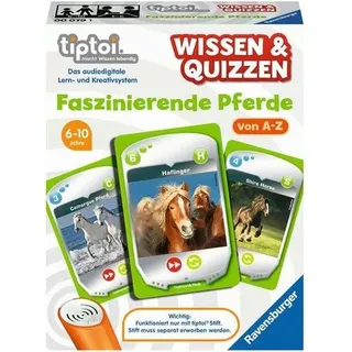 RAVENSBURGER 000079 tiptoi® W&Q Faszinierende Pferde D