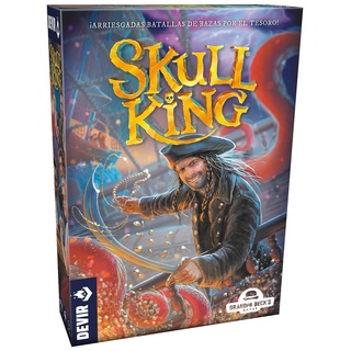 Devir - Skull King, lustiges Kartenspiel mit Freunden für 8 Jahre (BGSKUSP)