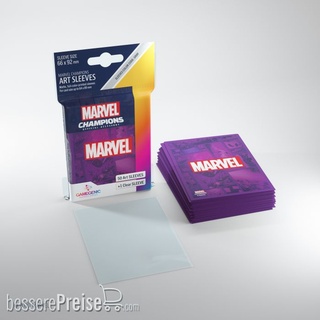 Gamegenic GGS10108 - MARVEL CHAMPIONS Art-Sleeves - Marvel Purple * (Einzelpack) Sprachunabhängig