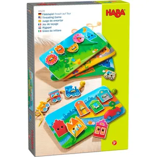 Fädelspiel Frosch auf Tour / HABA Sales GmbH & Co.KG / Spiele (außer Software)