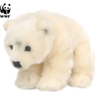 WWF Plüschtier Eisbär (weich, 23cm) Kuscheltier Stofftier - Weiß