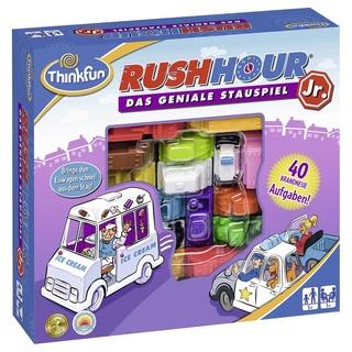 ThinkFun 76303 - Rush Hour® Junior - Das bekannte Logikspiel für jüngere Spieler