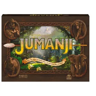 Spin Master Games - Jumanji - das actiongeladene Familienspiel für 2–4 mutige Abenteurer ab 8 Jahren