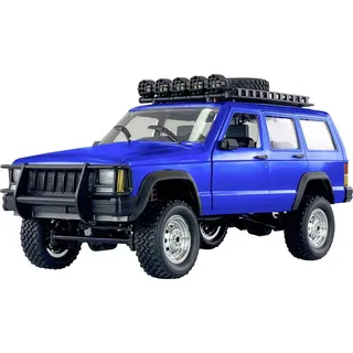 Amewi JC-X12 Scale Blau Brushed 1:12 RC Modellauto Elektro Geländewagen Allradantrieb (4WD) RtR 2,4 (RTR Ready-to-Run)