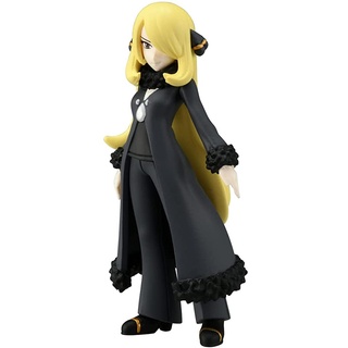 Takara Tomy Pokemon Monster Collection (Cynthia), Pokemon Figure, Toy, Ages 4 and Up, Toy Safety Standards, ST Mark Certified, Pokemon Takara Tomy