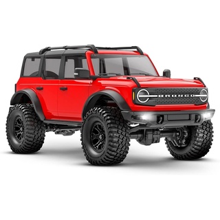 Traxxas Spielzeug-Auto TRX-4M 1/18 Ford Bronco Crawler Red RTR (klein) rot