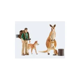 Schleich 42623 - Wild Life Outback Abenteuer Sammelfiguren Set