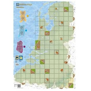 HIGD0122 - Carcassonne Maps: Benelux, für 2-5 Spieler, ab 7 Jahren (DE-Erweiterung)