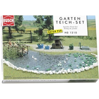 Busch 1210 - Gartenteich-Set