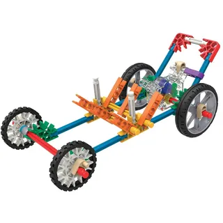 MINT-Forschung Fahrzeug-Baukasten, K'NEX Bildung, Basic Fun, 79320, Lernspielzeug für Kinder, MINT-Lernset mit 131 Teilen, Technik für Kinder, Konstruktionsspielzeug für Jungen und Mädchen Ab 8 Jahren