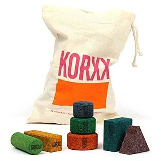 Korxx korxx4260385790293 630 g Form Mix Farbige Baustein in Tasche (28tlg)