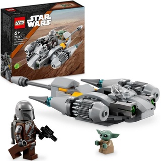 LEGO® Konstruktionsspielsteine N-1 Starfighter des Mandalorianers – Microfighter (75363), (88 St), LEGO® Star Wars; Made in Europe bunt