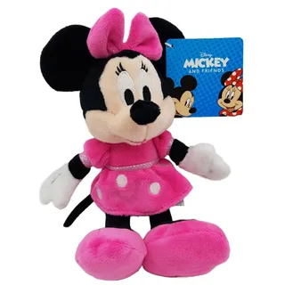 Minnie Maus Pink Dress 20 cm Disney Plüschtier Micky Maus Donald Duck Pluto Minnie Maus Kuscheltier