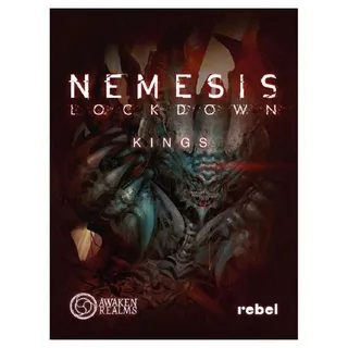 Pegasus Spiele Spiel, Familienspiel AWRD0017 - Nemesis: Lockdown - New Kings, Brettspiel,..., Strategiespiel bunt