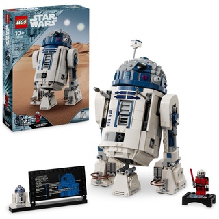 LEGO Star Wars R2-D2, Droide aus LEGO Steinen zum Sammeln, Bauen, Spielen und Ausstellen, Geschenk-Idee zum Geburtstag für Jungen und Mädchen ab ...