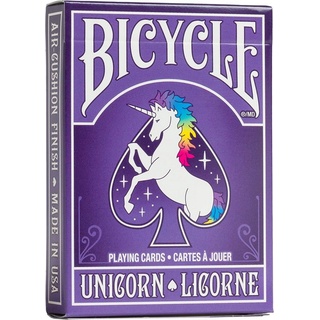 ASS Spiel, Kartenspiel »Bicycle® - Kartendeck - Unicorn« lila
