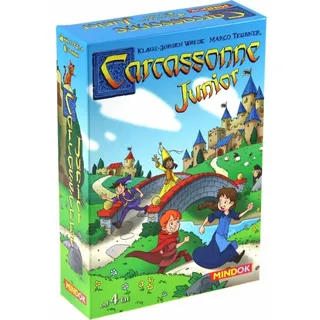 MINDOK Spiel CARCASSONNE JUNIOR Polnisches Brettspiel