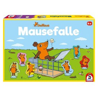 Schmidt-Spiele Brettspiel Die Maus - Mausefalle, ab 4 Jahre, 2-6 Spieler